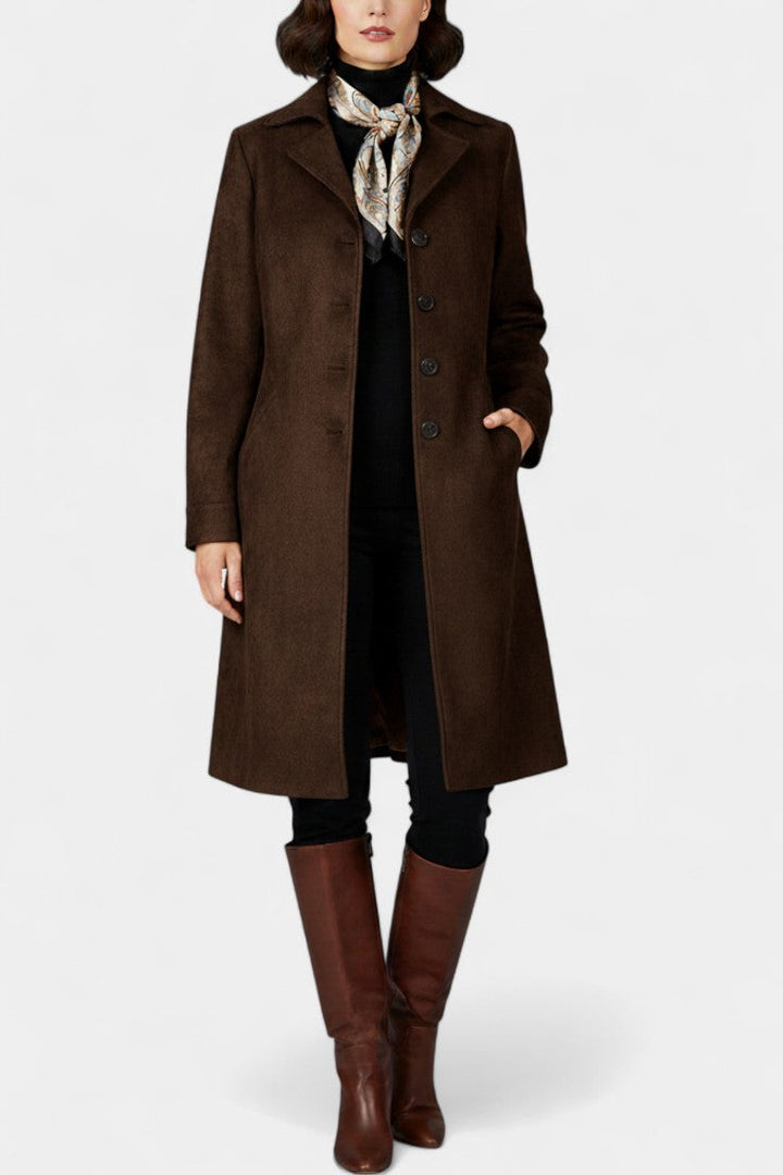 Odalie | Tailored Double-Breasted Trench Coat