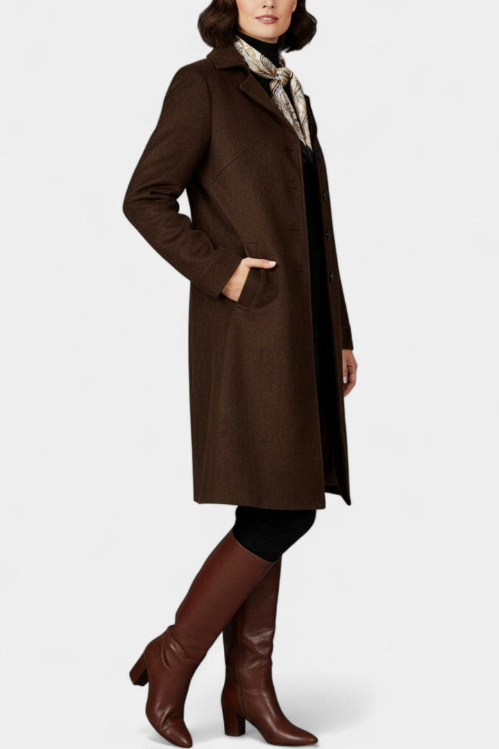 Odalie | Tailored Double-Breasted Trench Coat