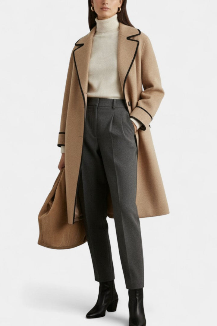 Marianne | Wide-Collar Oversized Coat