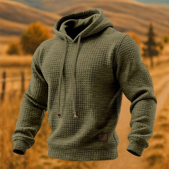 Nolan | Textured Pullover Hoodie