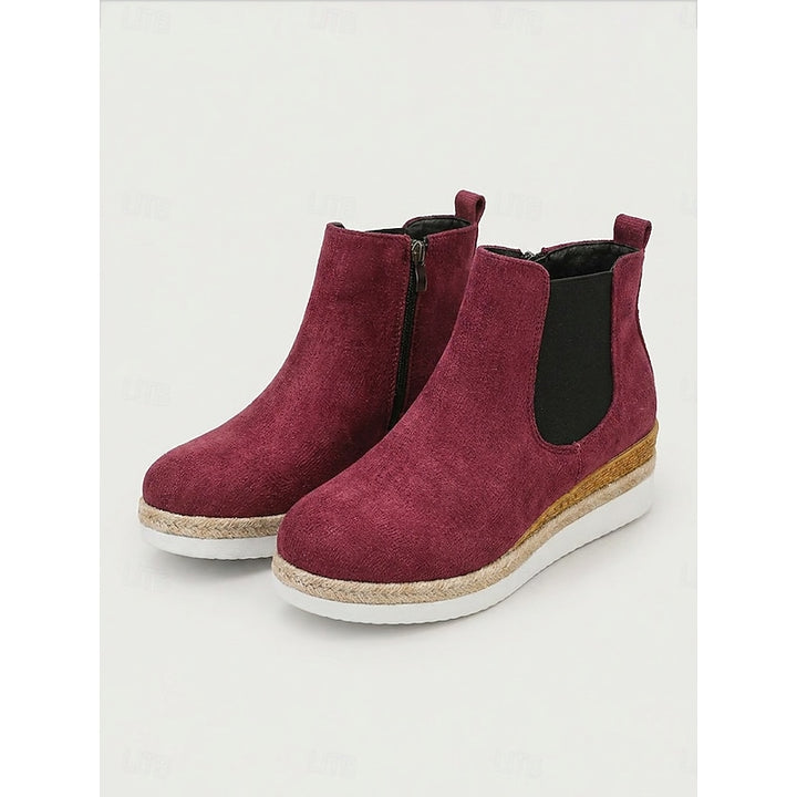 Felicity | Comfort Wedge Chelsea Ankle Boots