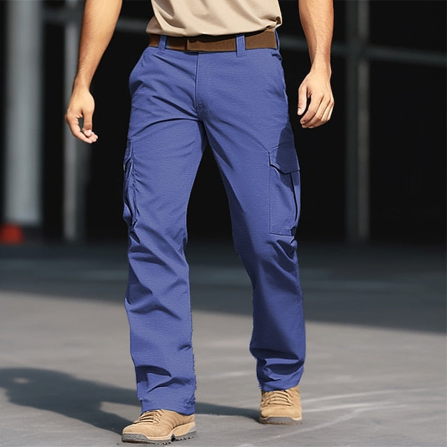 Christopher | Men's Cotton Cargo Trousers