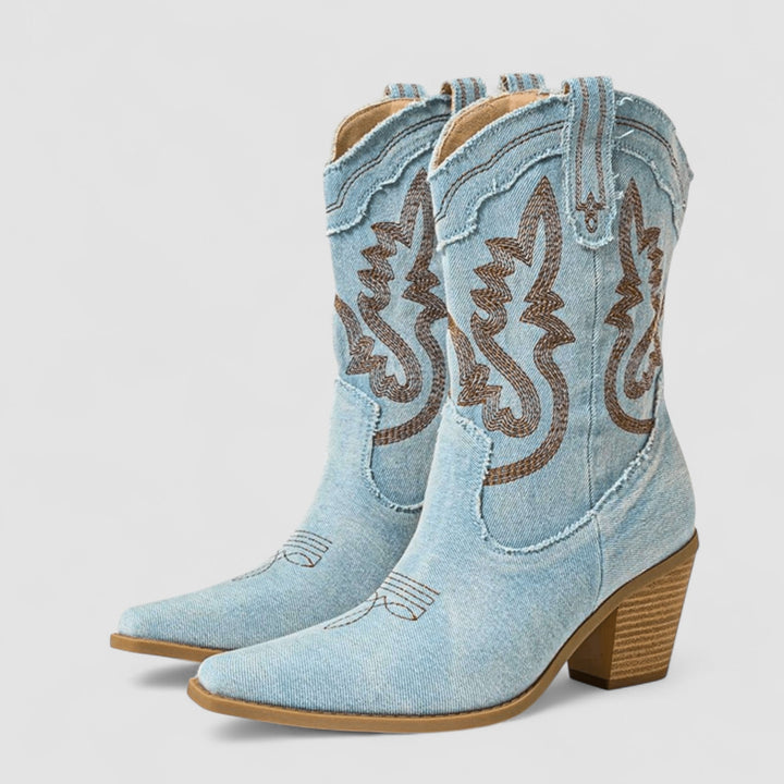 Georgina | Western Ankle Boots