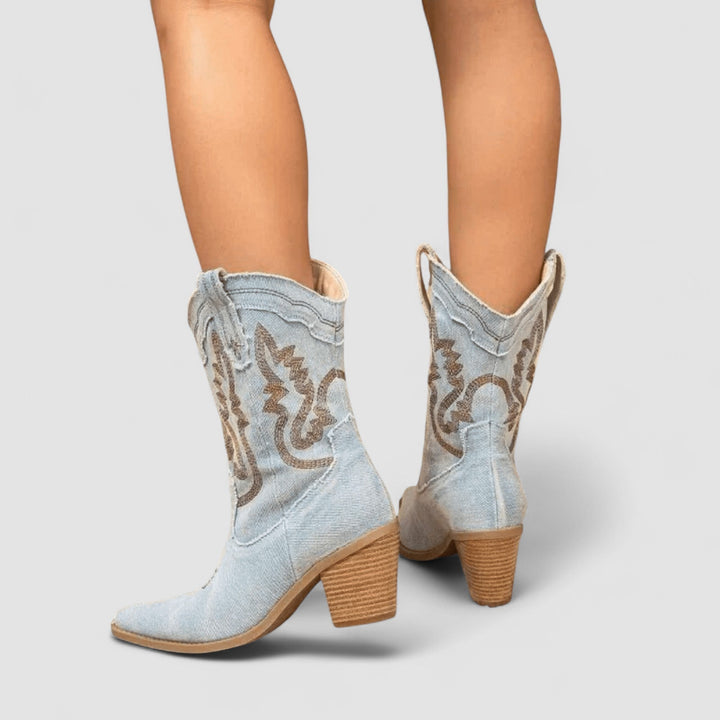 Georgina | Western Ankle Boots