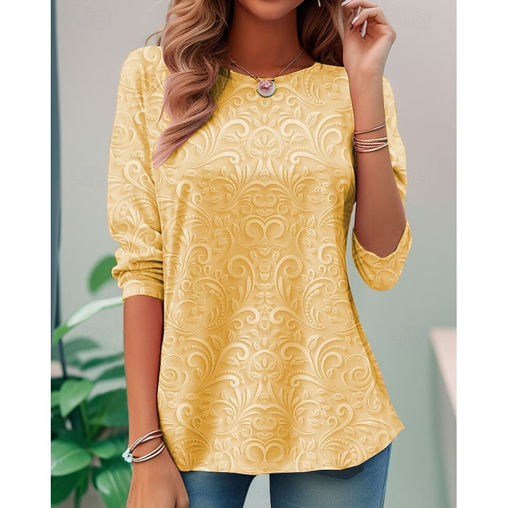 Diane | Elegant Floral Tunic