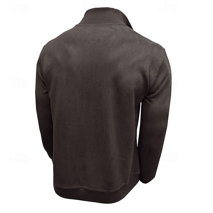 Donovan | Quarter-Zip Stand-Collar Sweatshirt