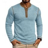 Theodore | Ribbed Long-Sleeve Henley