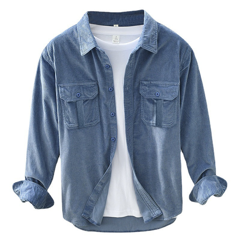 Wyatt | Textured Ridged Overshirt