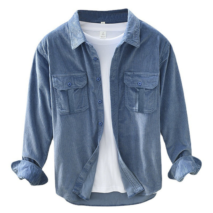Wyatt | Textured Ridged Overshirt