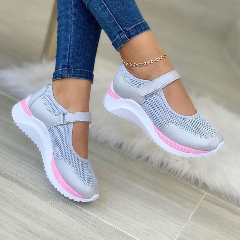 Nora | Breathable Strap Sneakers