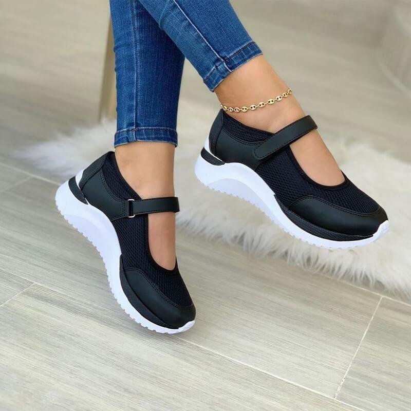Nora | Breathable Strap Sneakers