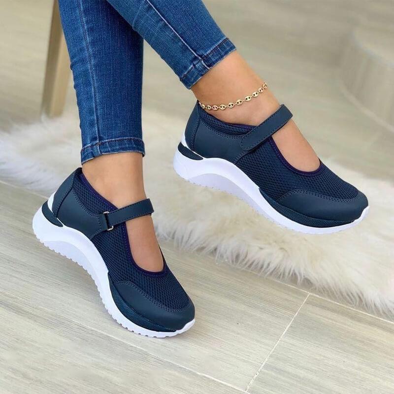 Nora | Breathable Strap Sneakers