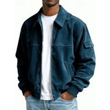 Spencer | Textured Zip Jacket