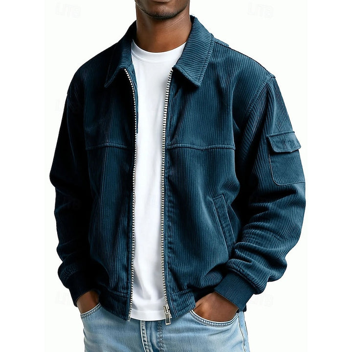 Spencer | Textured Zip Jacket