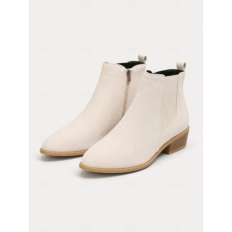 Juniper | Pointed-Toe Ankle Boots