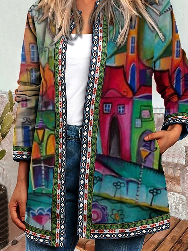 Marigold | Floral Patchwork Quilted Jacket