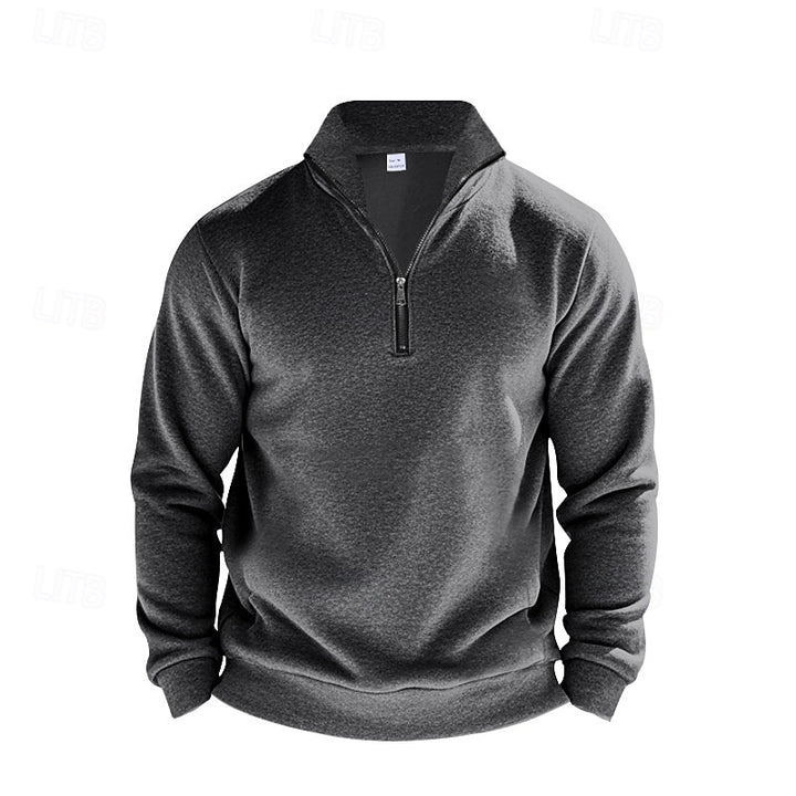 Dawson | Refined Quarter-Zip Sweatshirt