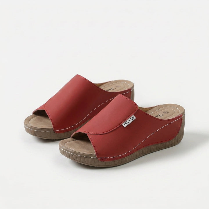 Emmeline | Cushioned Arch-Support Wedge Sandals