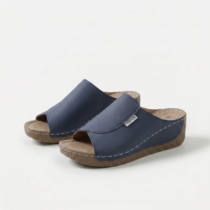 Emmeline | Cushioned Arch-Support Wedge Sandals