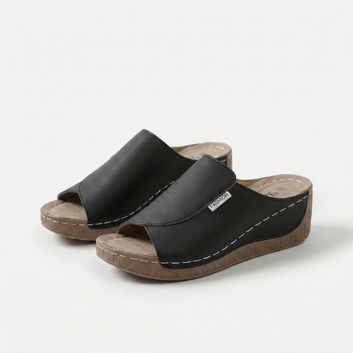Emmeline | Cushioned Arch-Support Wedge Sandals