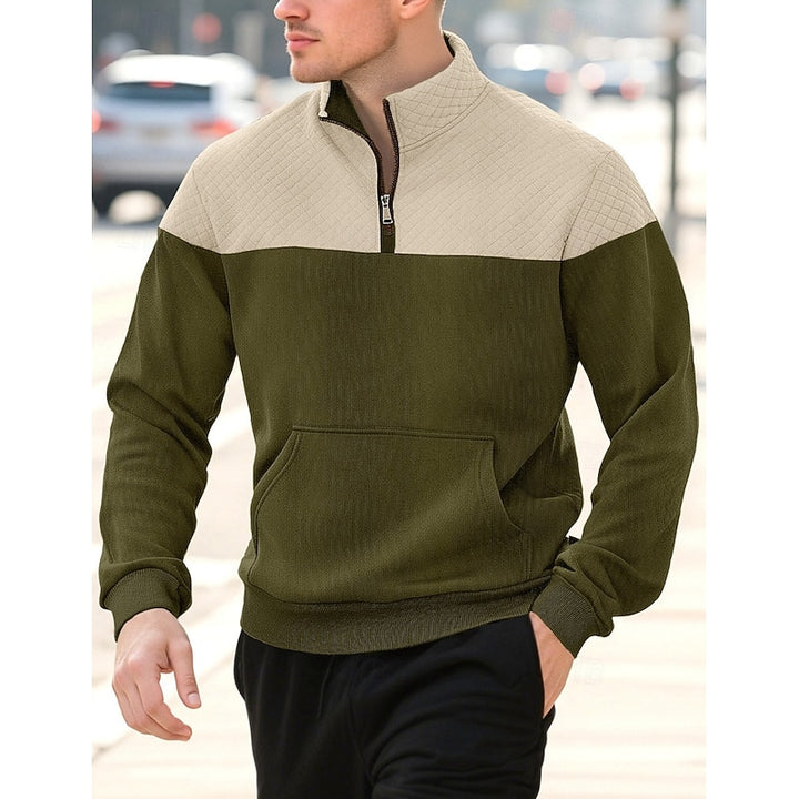Chester | Quarter-Zip Colour Block Pullover