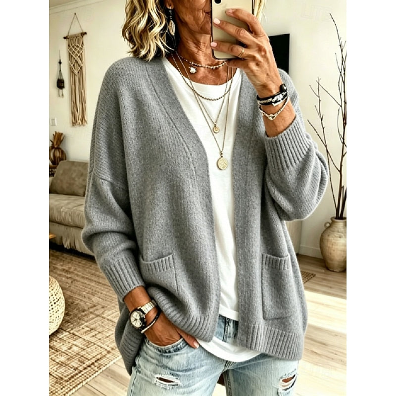 Margot | Relaxed Open-Front Cardigan