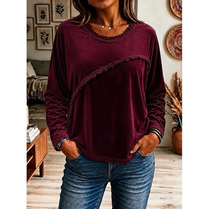 Marnie | Relaxed Fringe-Trim Tunic
