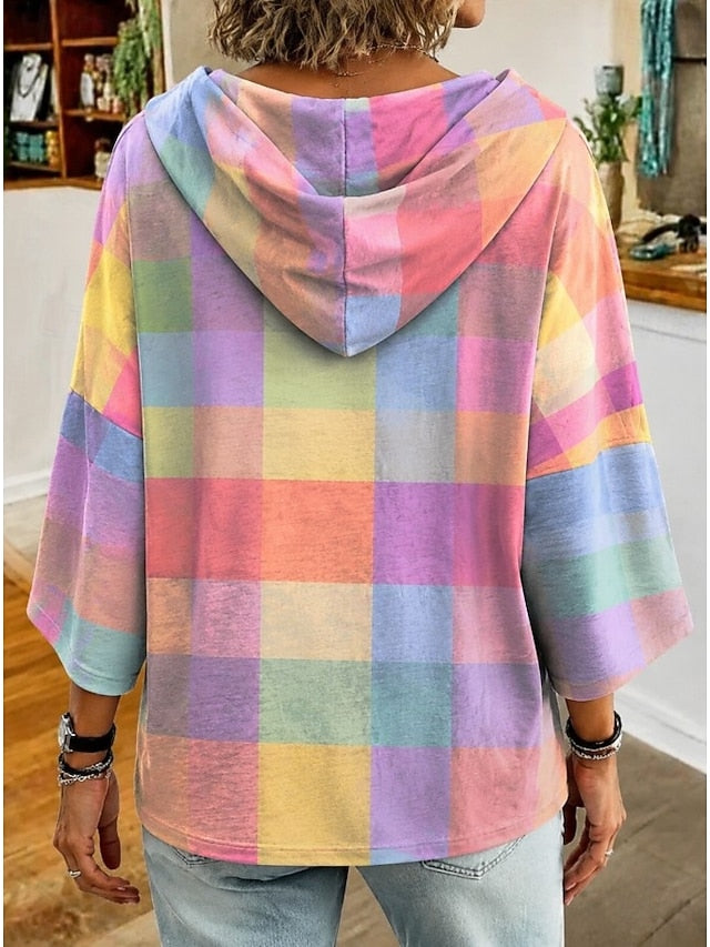 Nicole | Women's Printed Pullover Hoodie