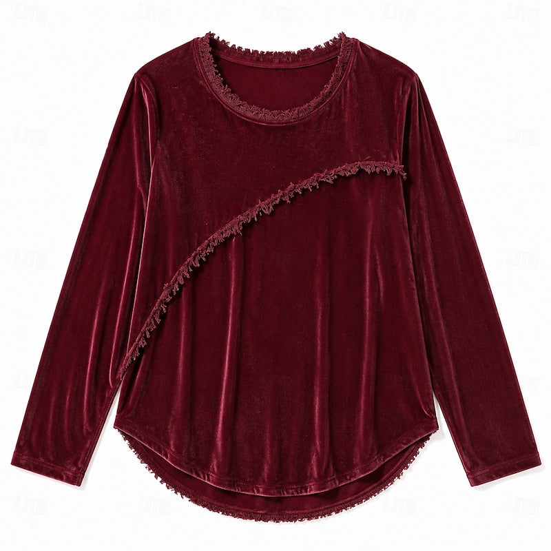 Marnie | Relaxed Fringe-Trim Tunic
