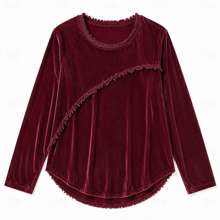 Marnie | Relaxed Fringe-Trim Tunic