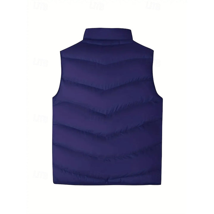 Elliott | Insulated Stand-Collar Puffer Vest