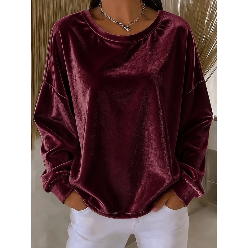 Priscilla | Relaxed Crew Neck Top