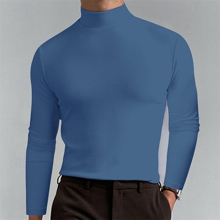 Damon | Refined Long-Sleeve Turtleneck