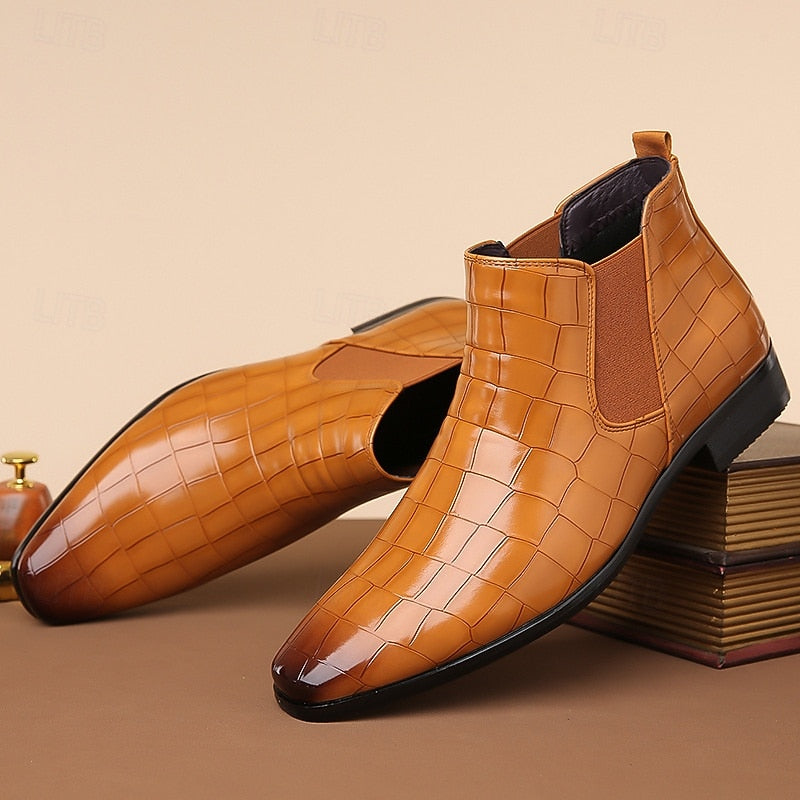 Adrian | Polished Chelsea Boots