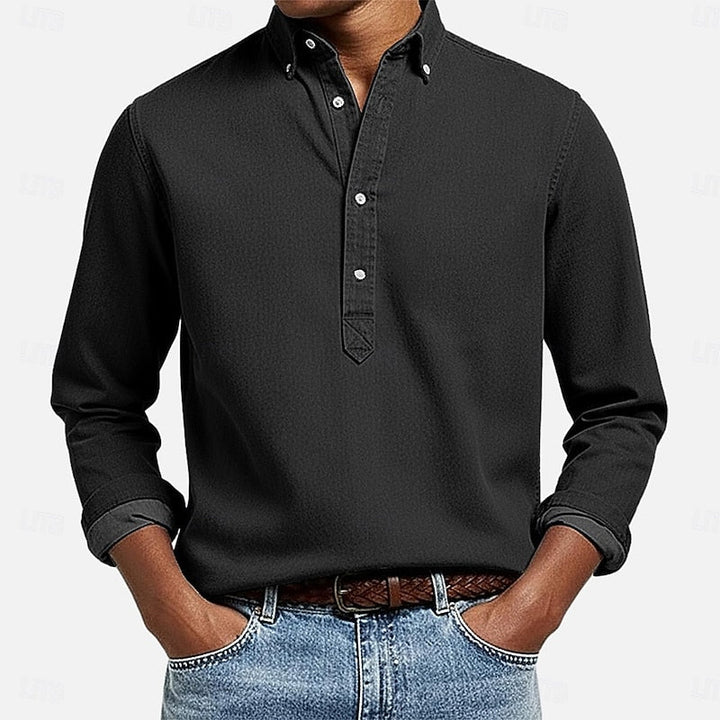Corbin | Refined Popover Shirt