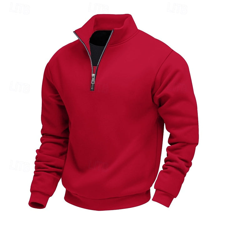 Dawson | Refined Quarter-Zip Sweatshirt
