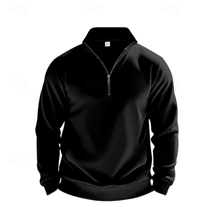 Dawson | Refined Quarter-Zip Sweatshirt