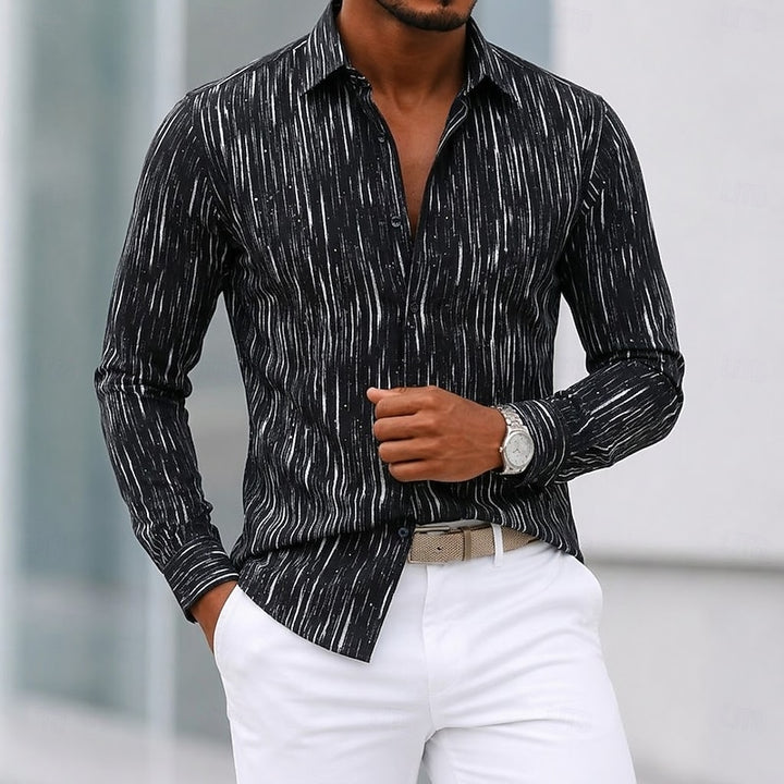 Bryson | Refined Textured Button-Up Shirt