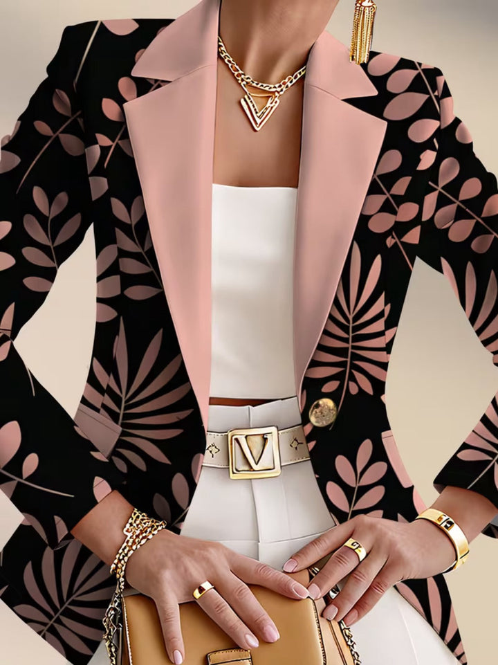 Lorraine | Botanical Print Blazer