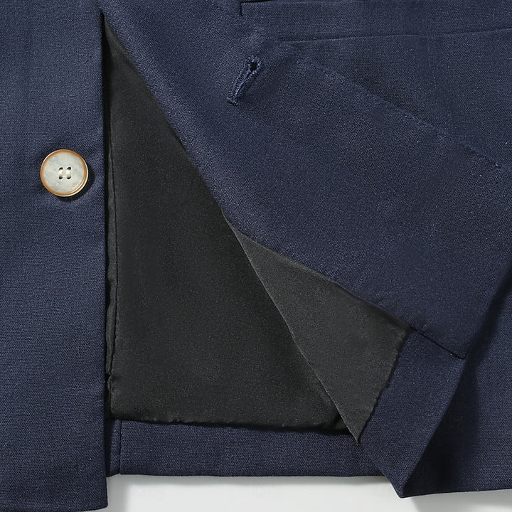 Edmund | Stand-Collar Button Jacket
