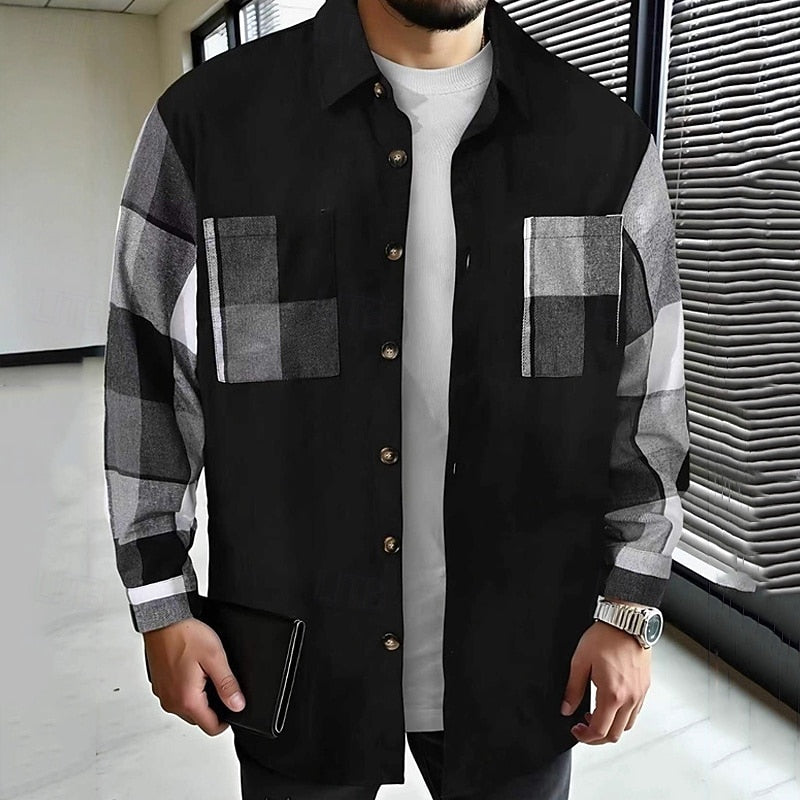 Emerson | Contrast Panel Shacket