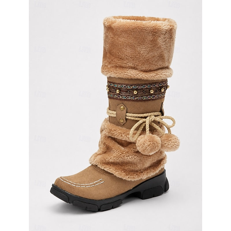Maisie | Cozy Boho Winter Boots