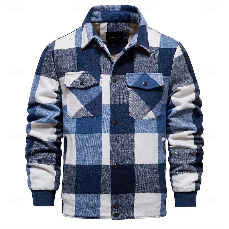 Beckett | Rugged Checked Shirt Jacket