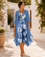 Bethany | Layered Floral Dress
