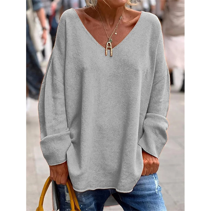 Joanne | Relaxed V-Neck Pullover