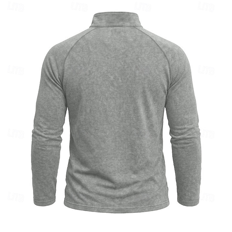 Nolan | Refined Quarter-Zip Top