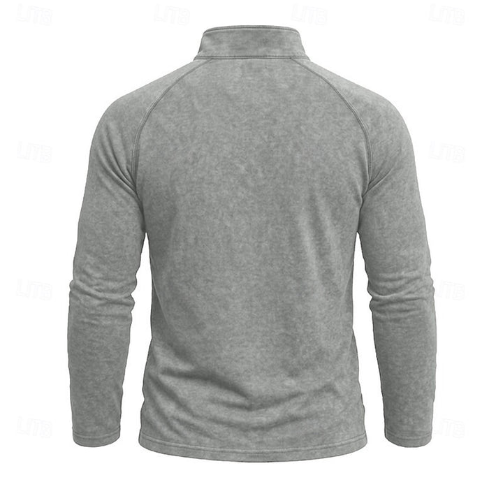 Nolan | Refined Quarter-Zip Top