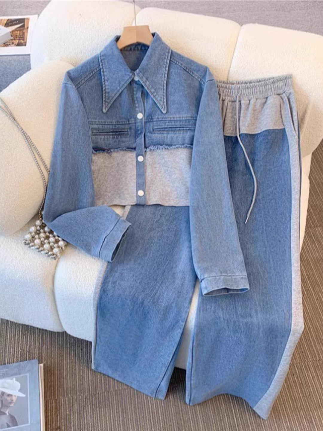 Hadley | Color-Block Two-Piece Set