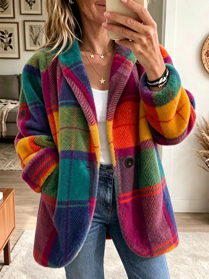 Heidi | Bold Plaid Jacket