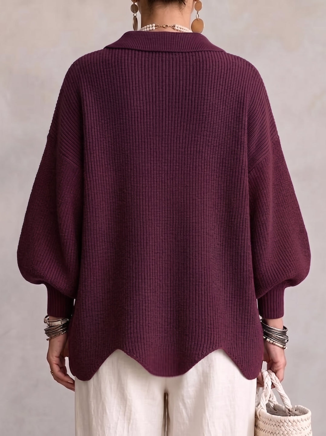 Winona | Oversized Collared Cardigan